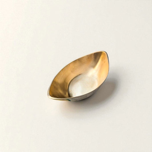 Kansa Boat Handi, Matte finish, Small size