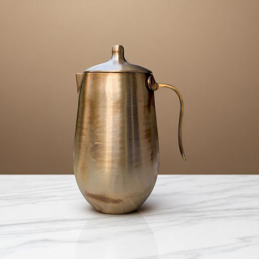 Kansyam Damru Shape kansa pure bronze jug 1500ml main view