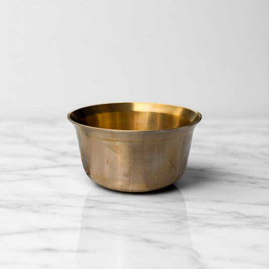 Kansyam pure bronze tope patila 750ml with a smooth and shiny finish, front view of product