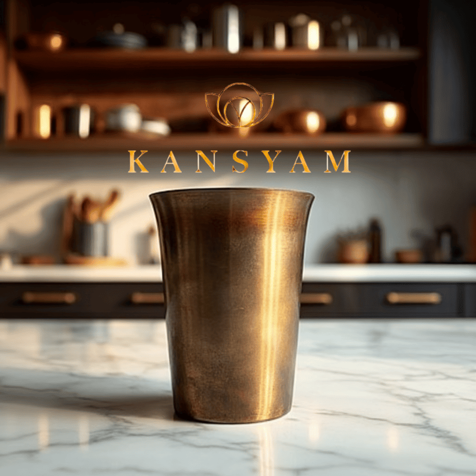 Kansyam pure kansa bronze glass