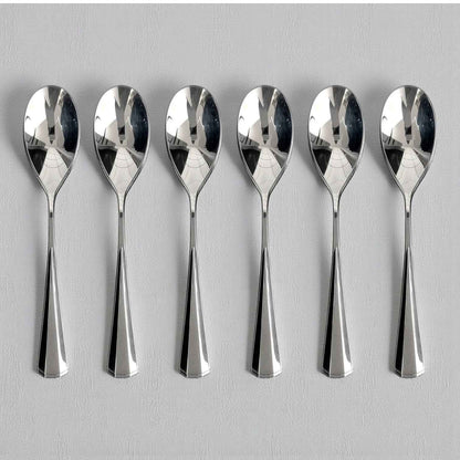 Kishco Cutlery Milan Stainless Steel Dinner Spoon, Set of 6