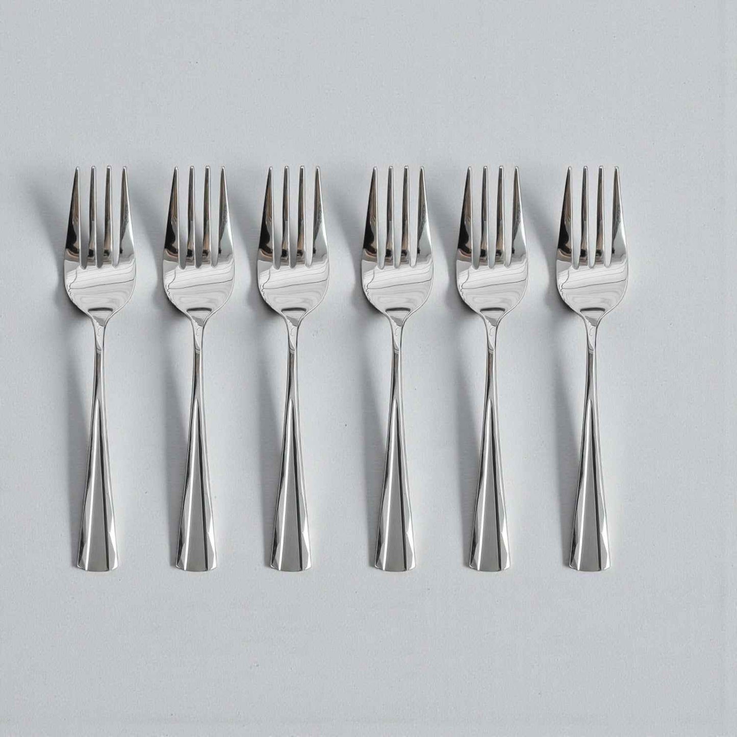 Kishco Cutlery Milan Stainless Steel Baby Fork, Set of 6
