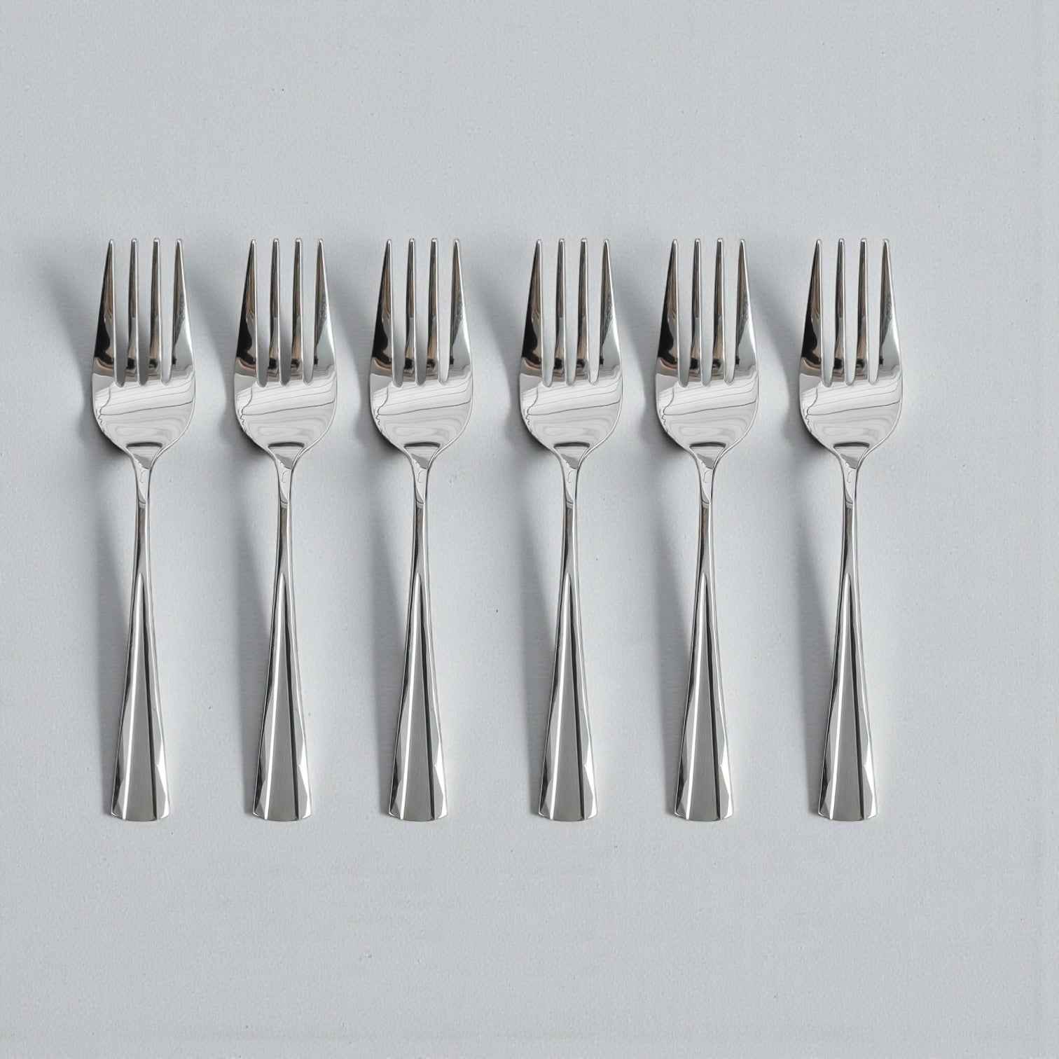Kishco Cutlery Milan Stainless Steel Baby Fork, Set of 6