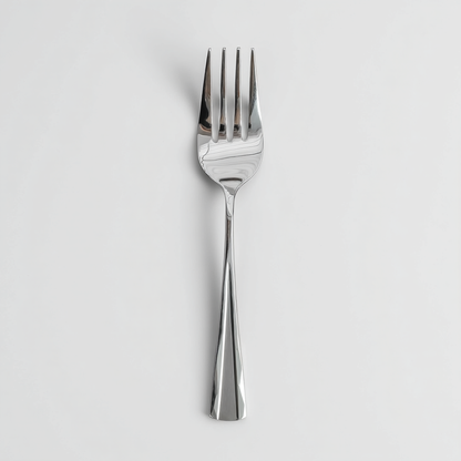 Kishco Cutlery Milan Stainless Steel Baby Fork with a sleek, shiny finish for easy handling