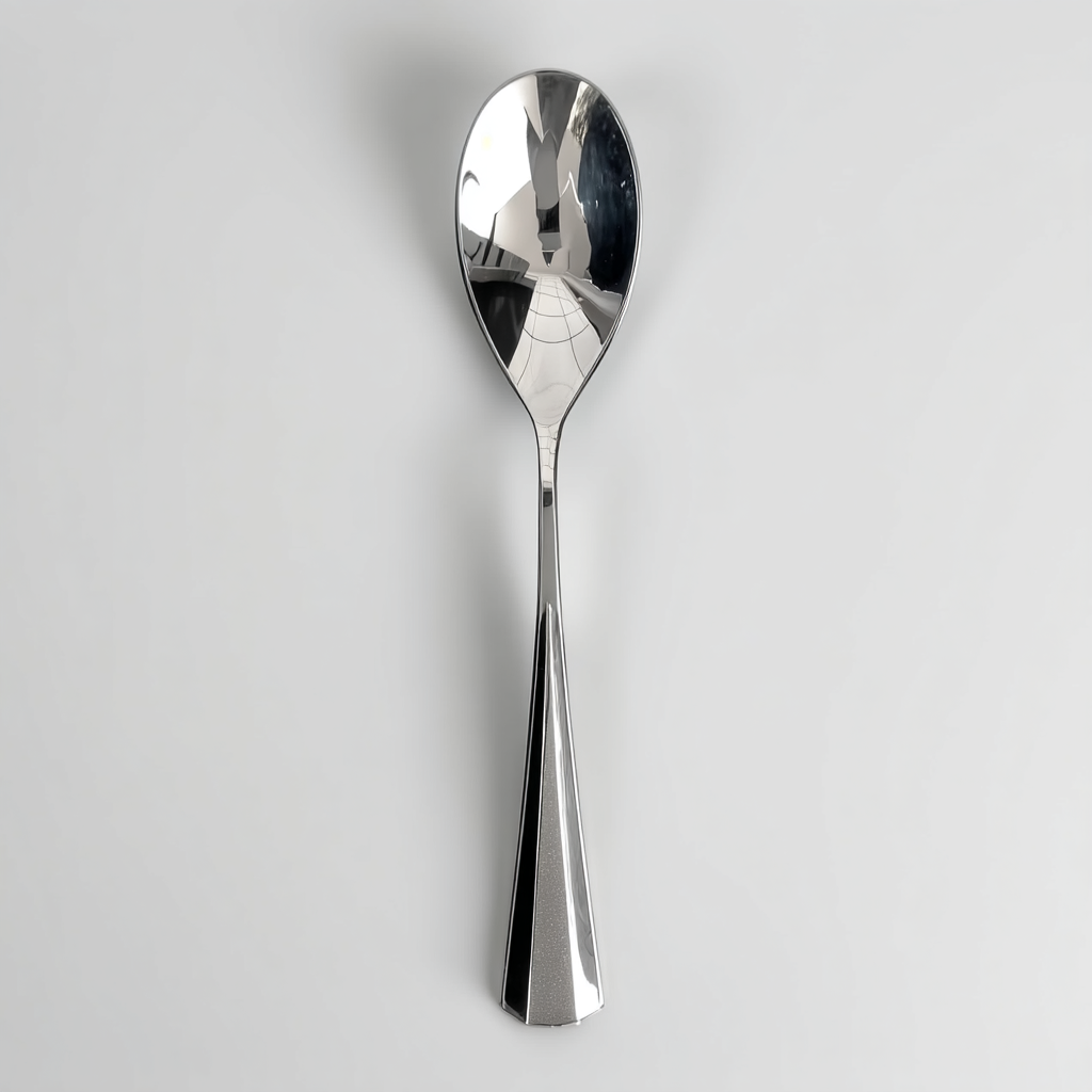 Kishco Cutlery Milan Stainless Steel Baby Spoon with a sleek design for easy feeding