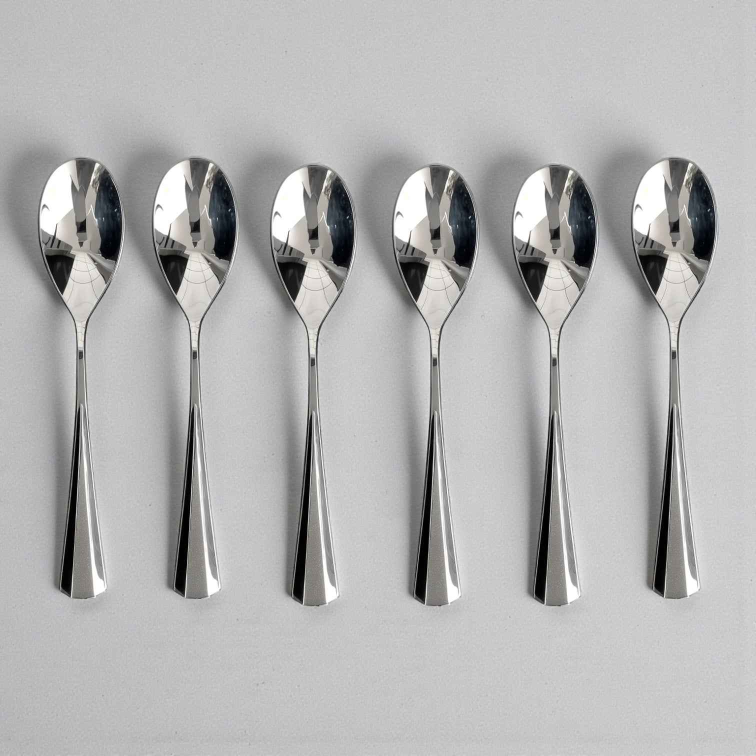 Kishco Cutlery Milan Stainless Steel Baby Spoon, Set of 6