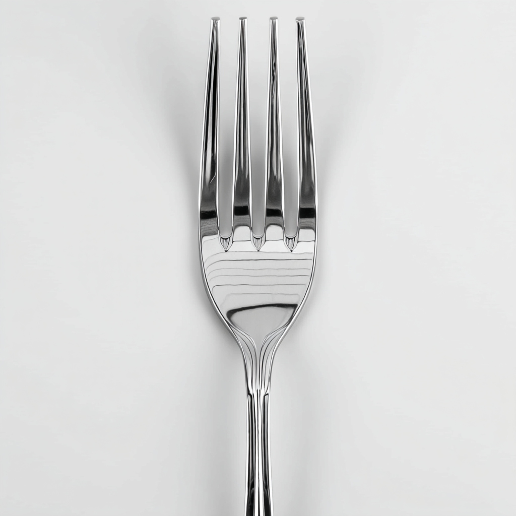 Kishco Cutlery Milan Stainless Steel Dinner Fork with sleek design and polished finish