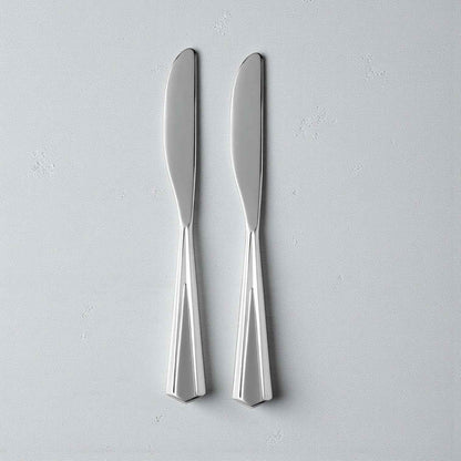 Kishco Cutlery Milan Stainless Steel Dinner Knife, Set of 2