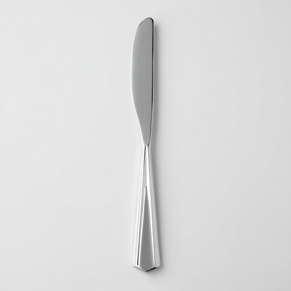Kishco Cutlery Milan Stainless Steel Dinner Knife with a sleek design and polished finish