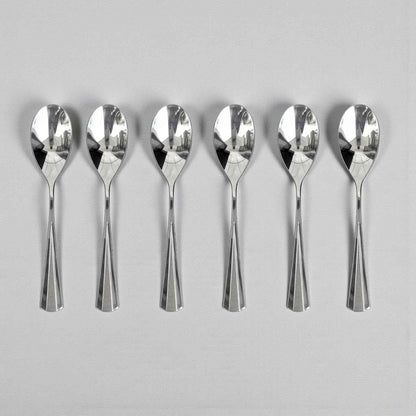 Kishco Cutlery Milan Stainless Steel Tea Spoon, Set of 6