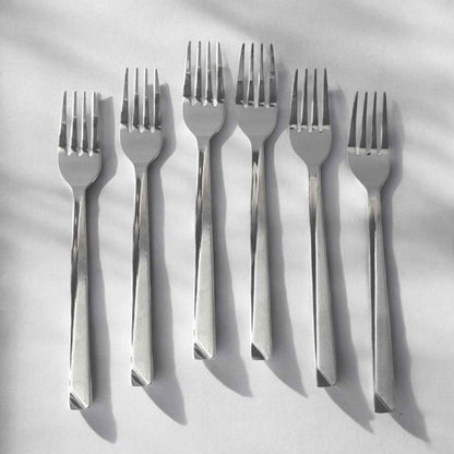 Kishco Olympus Stainless Steel Dinner Fork, Set of 6