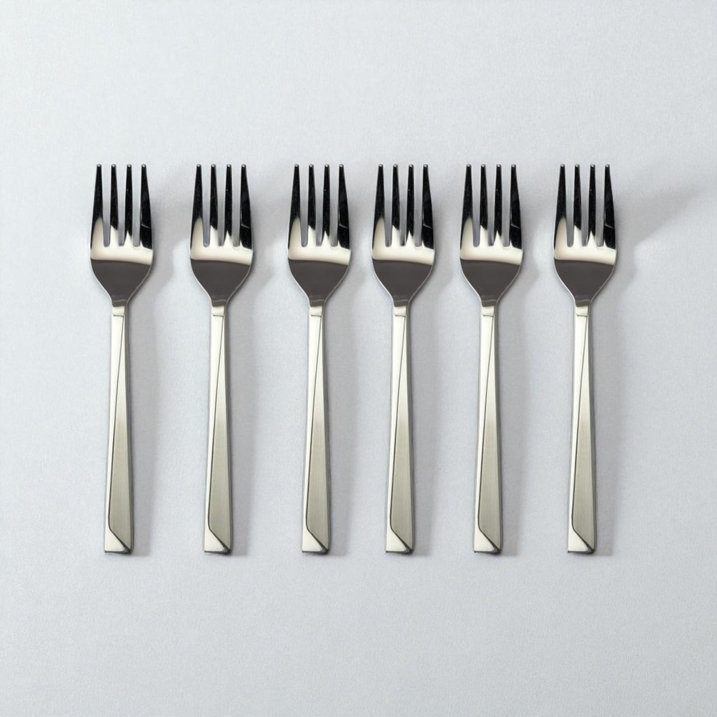 Set of six Kishco cutlery Olympus Dinner Forks with sleek stainless steel design