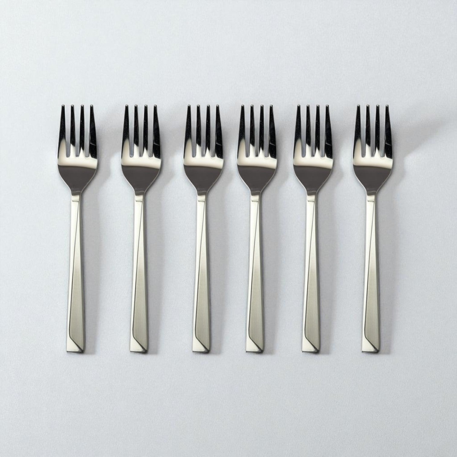 Set of six Kishco cutlery Olympus Dinner Forks with sleek stainless steel design