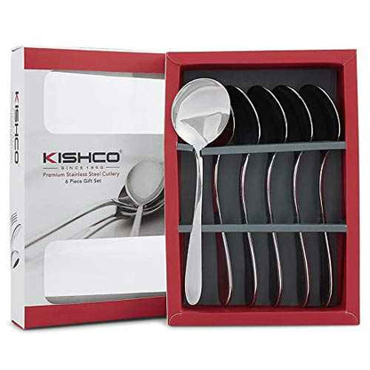 Kishco Olympus Stainless Steel Dinner Spoon, Set of 6