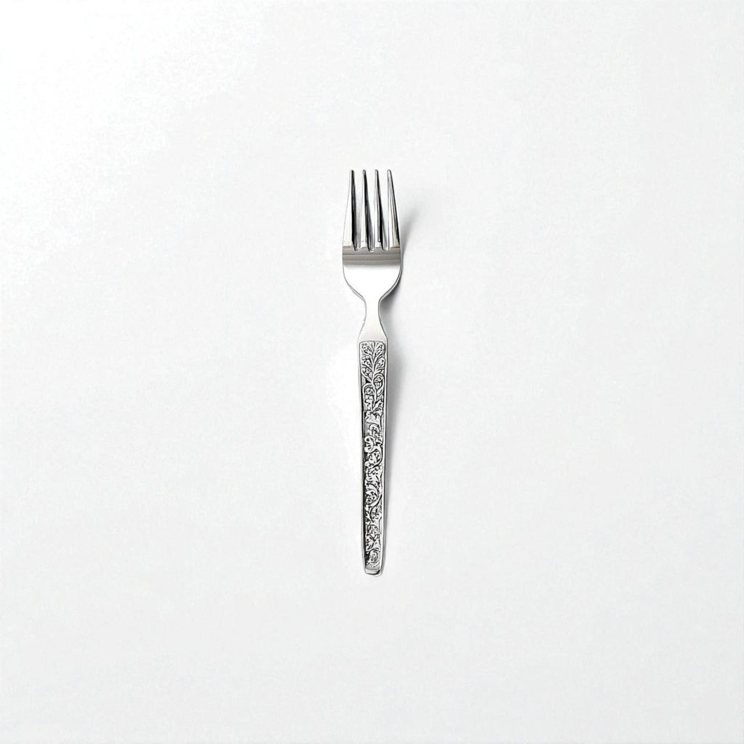 Kishco Cutlery Parma Baby Fork with ornate handle design ideal for baby's use
