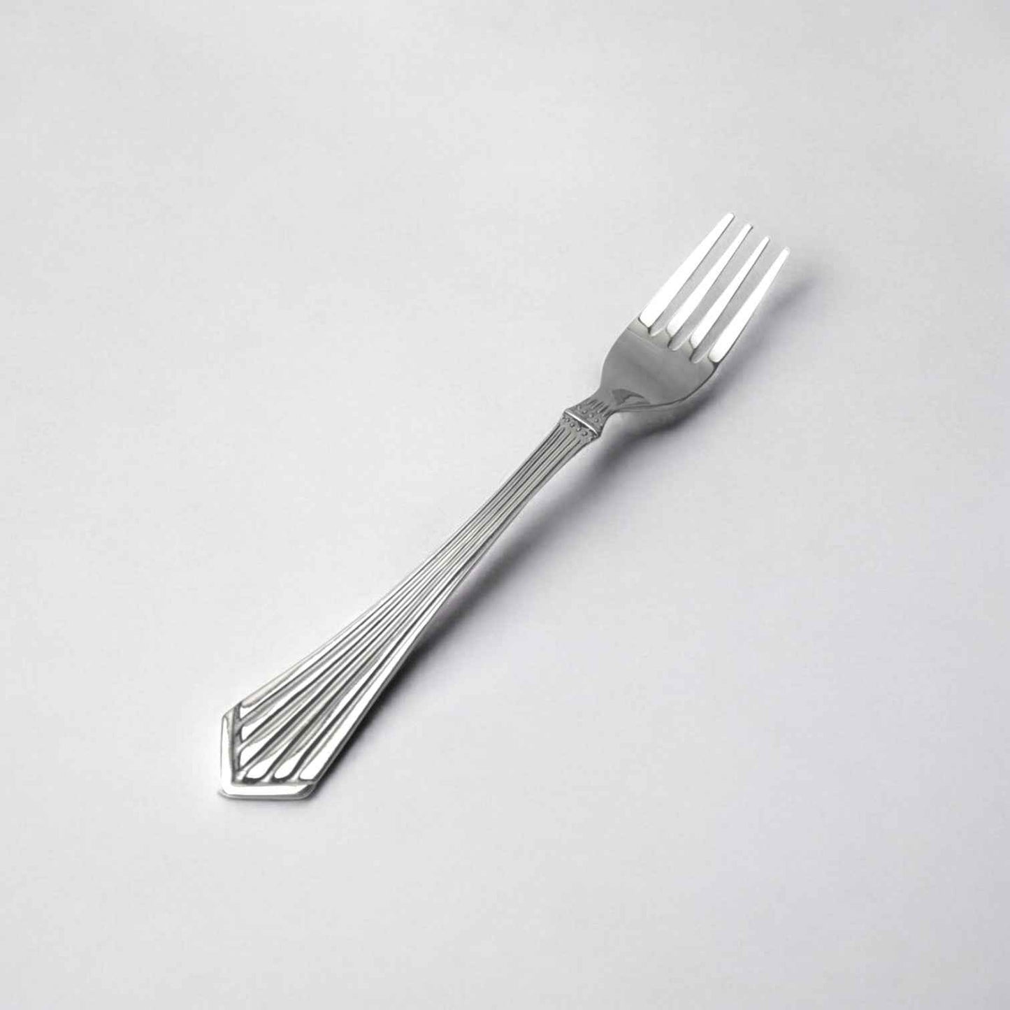 Kishco Cutlery Symphony Dinner Fork with elegant silver stainless steel design