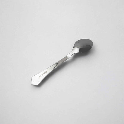 Kishco cutlery Symphony Tea Spoon in polished stainless steel with ergonomic handle design