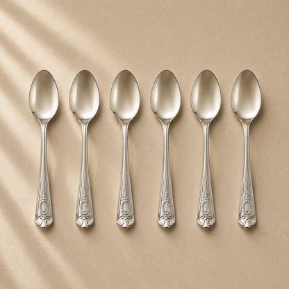 Kishco Festival Dinner Spoon, set of 6, stainless steel cutlery