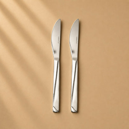Kishco Olympus Dinner Knife, set of 2, stainless steel cutlery