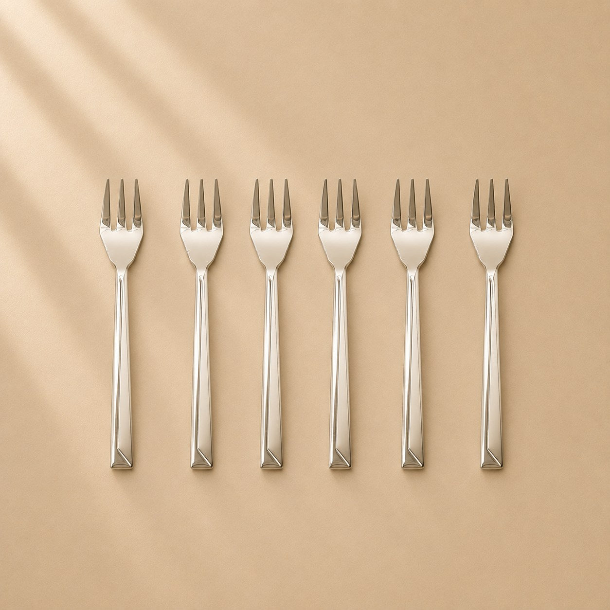 Kishco Olympus Fruit / Shrimp Fork, set of 6, stainless steel cutlery