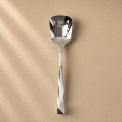 Kishco Olympus Serving Spoon, Square shape, stainless steel cutlery