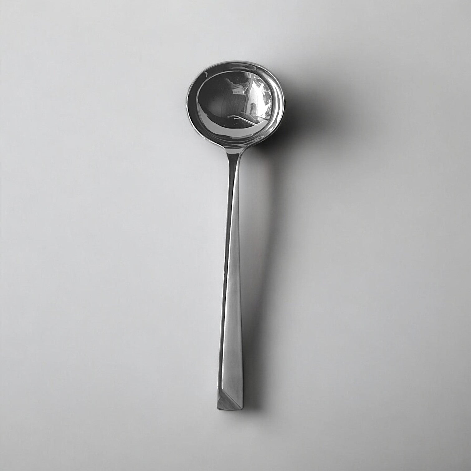 Kishco Olympus Stainless Steel Gravy Laddle with polished finish and long handle for serving sauces