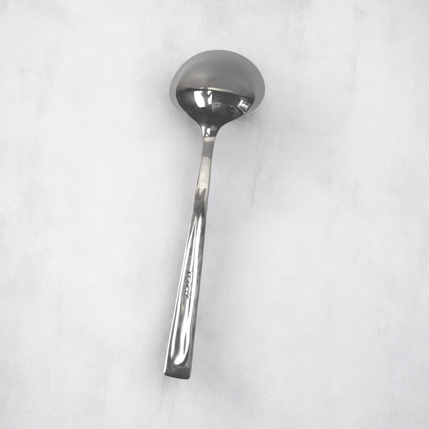 Kishco Olympus Stainless Steel Gravy Laddle with polished finish for serving sauces and gravies