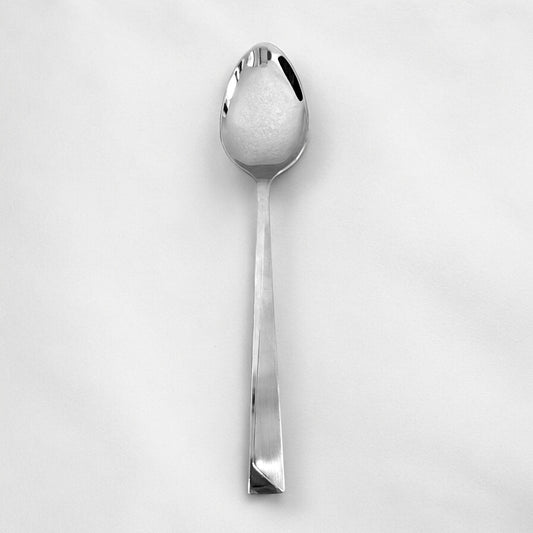 Kishco Olympus Stainless Steel Serving Spoon oval with sleek handle and polished finish
