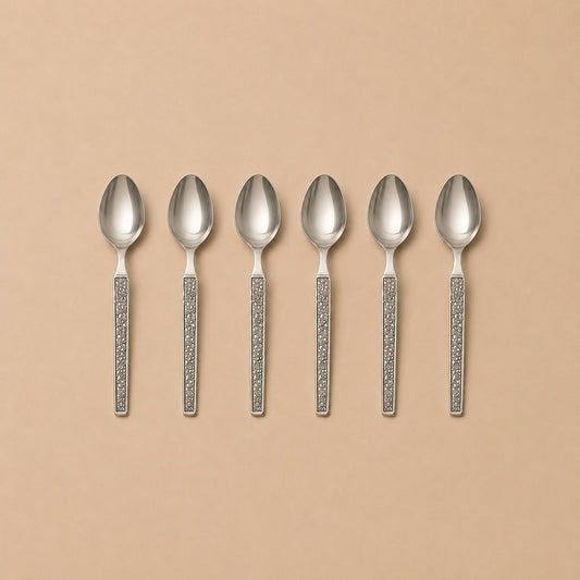Kishco Parma Coffee Spoon, set of 6, stainless steel cutlery