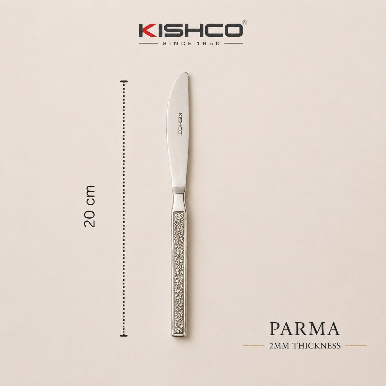 Kishco Parma Dinner Knife specifications