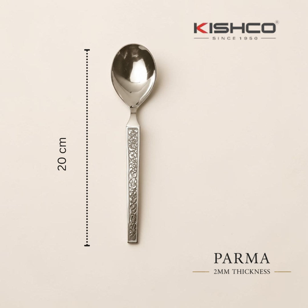 Kishco Parma Serving Spoon Round Small specifications