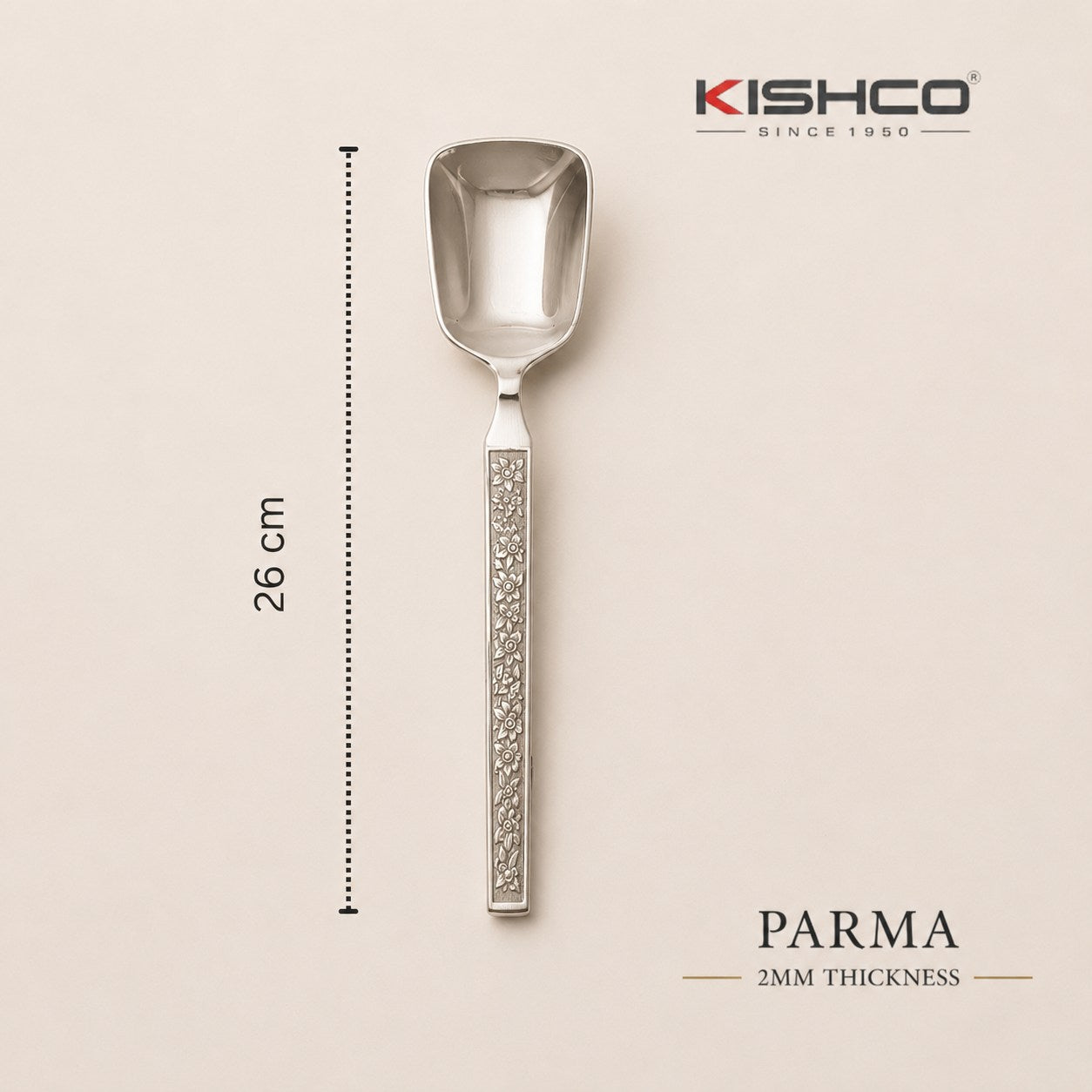 Kishco Parma Serving Spoon Square specifications