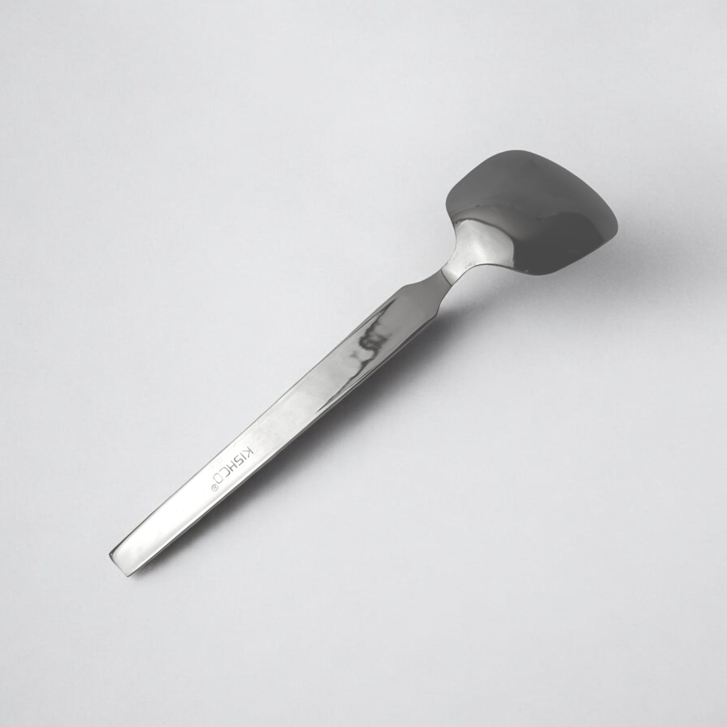 Kishco Parma Stainless Steel Serving Spoon Square with sleek handle and polished finish