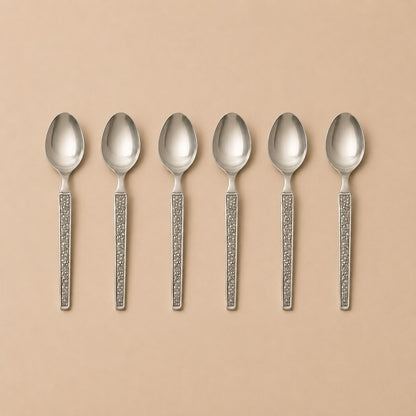 Kishco Parma Tea Spoon, set of 6, stainless steel cutlery