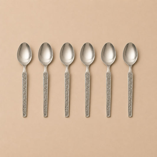 Kishco Parma Tea Spoon, set of 6, stainless steel cutlery