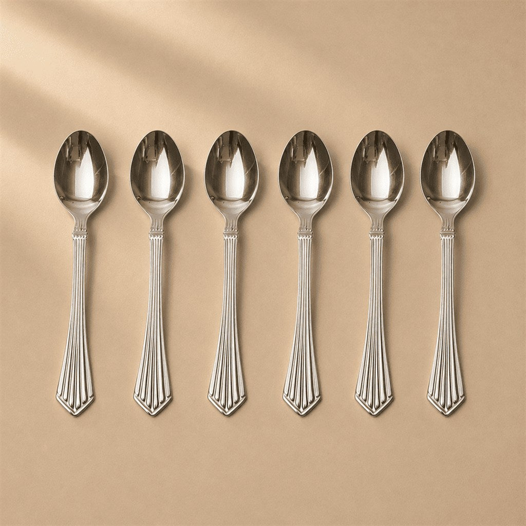 Kishco Symphony Dinner Spoon, Set of 6, stainless steel cutlery