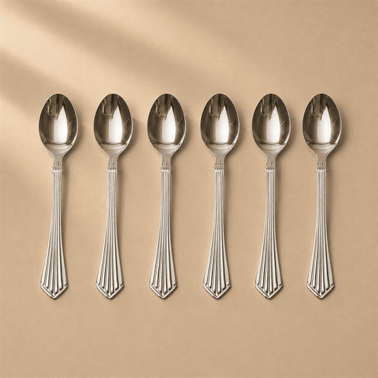 Kishco Symphony Dinner Spoon, Set of 6, stainless steel cutlery