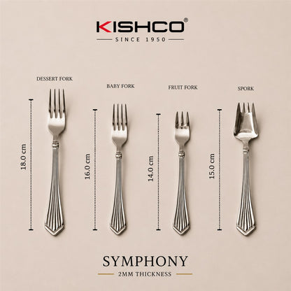 Kishco Symphony fork specifications