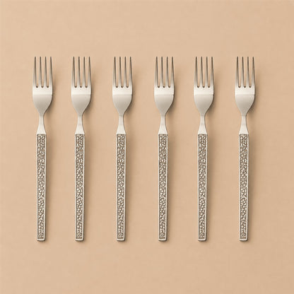 Kishco Parma Dinner Fork, set of 6, stainless steel cutlery