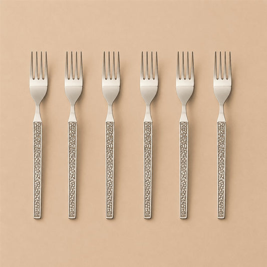 Kishco Parma Dinner Fork, set of 6, stainless steel cutlery