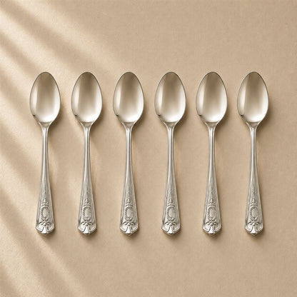 Kishco Festival Dinner Spoon, set of 6, stainless steel cutlery