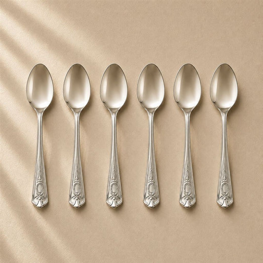 Kishco Festival Dinner Spoon, set of 6, stainless steel cutlery