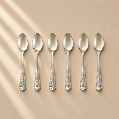 Kishco Festival Baby Spoon, set of 6, stainless steel cutlery