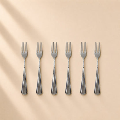 Kishco Milan Baby Fork, Set of 6, stainless steel cutlery