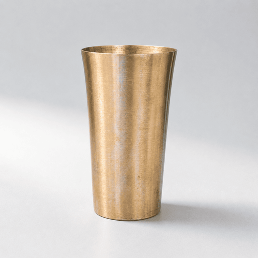 Lassi Kansa Glass, Matte finish, Tall, 450ml