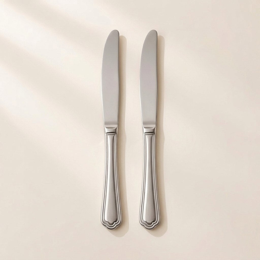 Kishco Lighthouse Dinner Knife, Set of 2, stainless steel cutlery