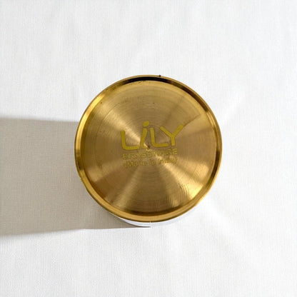 The Big Deluxe Lassi Brass Glass, 400ml