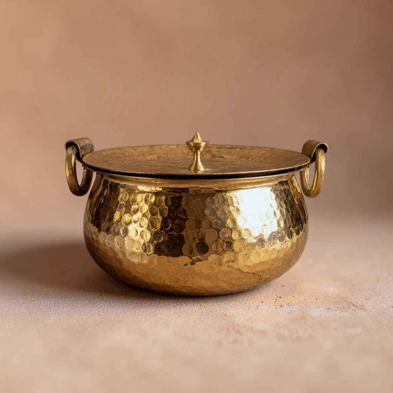 Tamira Pure Brass Madurai Handi, 3L