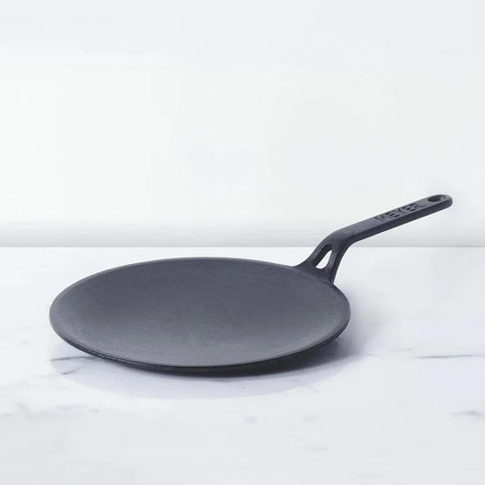 Meyer Pre-Seasoned Cast Iron Roti/Chapati Tawa, 26cm Tawa