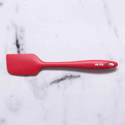 Meyer Silicone Spatula Red with flexible head and ergonomic handle for cooking and baking